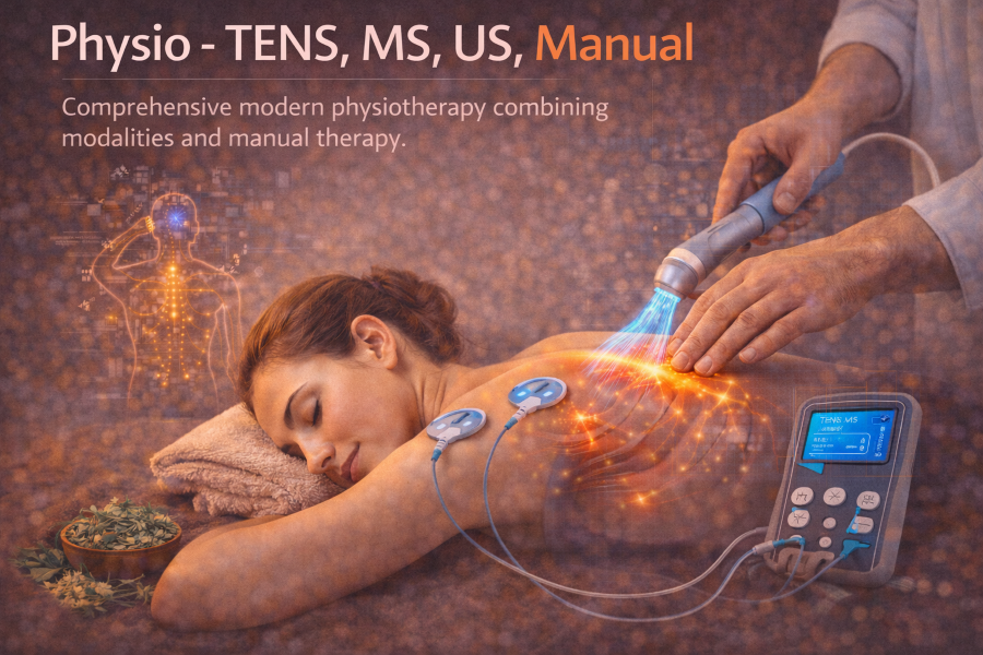 Physio - TENS, MS, US, Manual